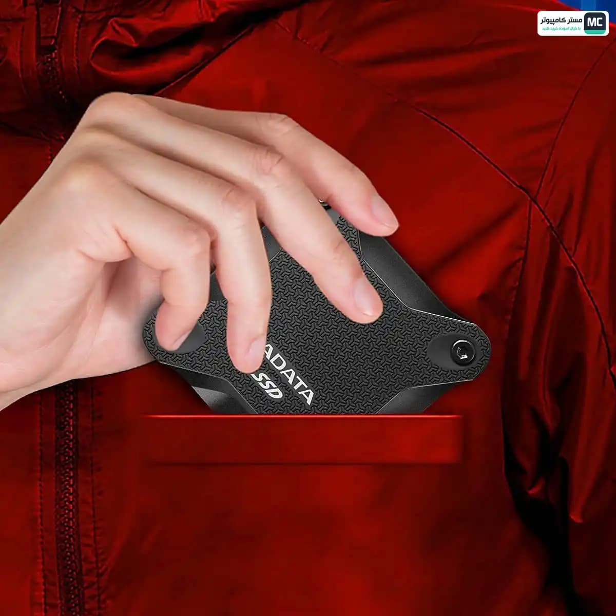 هارد اس اس دی اکسترنال ای دیتا مدل SD600Q 240GB Black — تصویر ۶