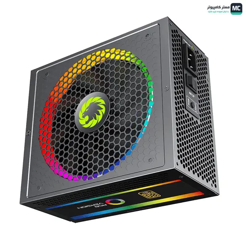 پاور 850 وات گیممکس RGB-850 Black Gold Full Modular — تصویر ۵