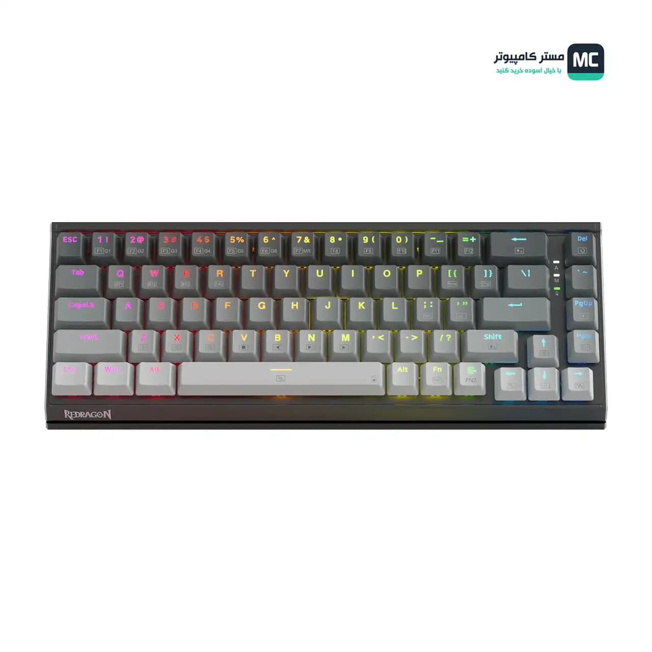 کیبورد بی سیم مکانیکال گیمینگ ردراگون SHACO K641 GW PRO — تصویر ۲