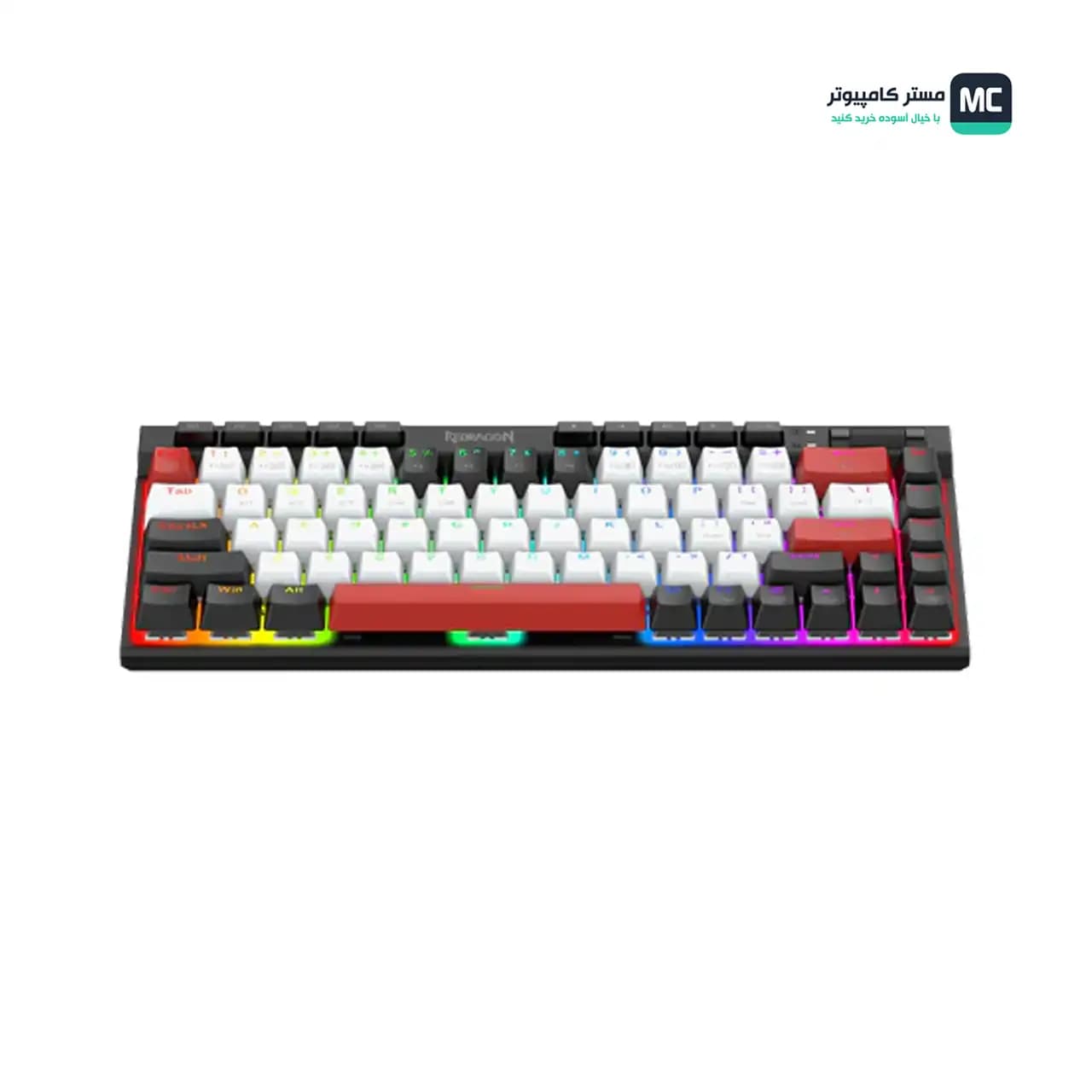 کیبورد بی سیم گیمینگ ردراگون Magic Wand Mini K635 WBR RGB PRO — تصویر ۳
