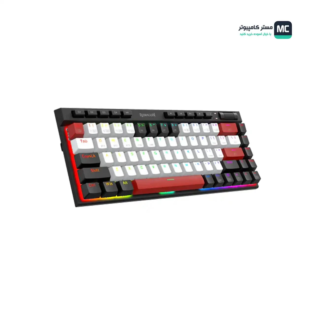کیبورد بی سیم گیمینگ ردراگون Magic Wand Mini K635 WBR RGB PRO — تصویر ۶