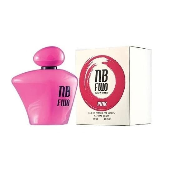 عطر ادوپرفیوم زنانه نیوبرند مدل Fluo Pink حجم ۱۰۰ میلیلیتر رایحه والنتینو پینک