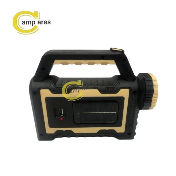 چراغ قوه شارژی خورشیدی COB-XPE HS-8031-B — تصویر ۶