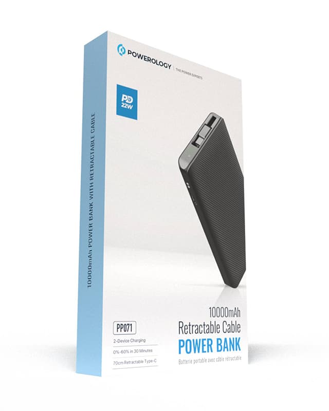 پاوربانک 10000 میلی آمپر پاورولوژی Powerology 10000mAh Power Bank PPBCHA71 — تصویر ۷