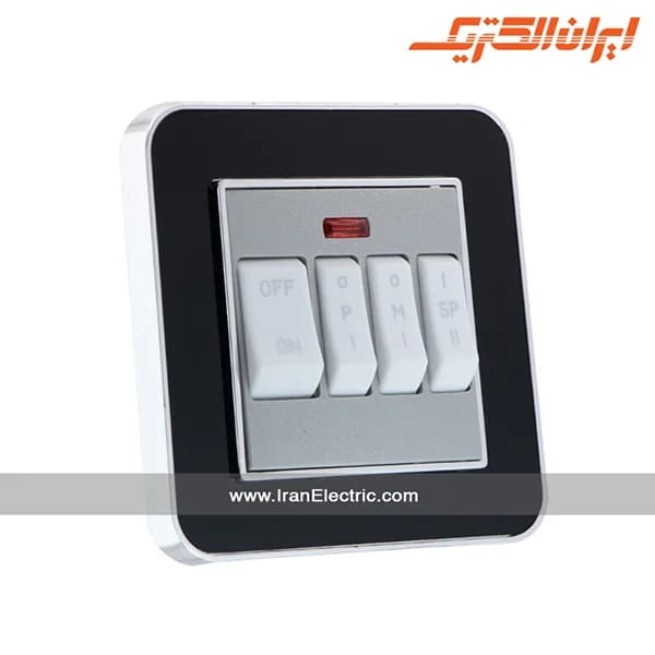 کلید کولر ارس سیلور مشکی میان نقره