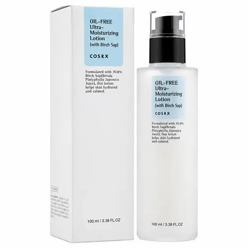 کرم مرطوب کننده و آبرسان فاقد چربی کازارکس اصل | COSRX Oil-Free Ultra-Moisturizing Lotion حجم 100 میلی لیتر