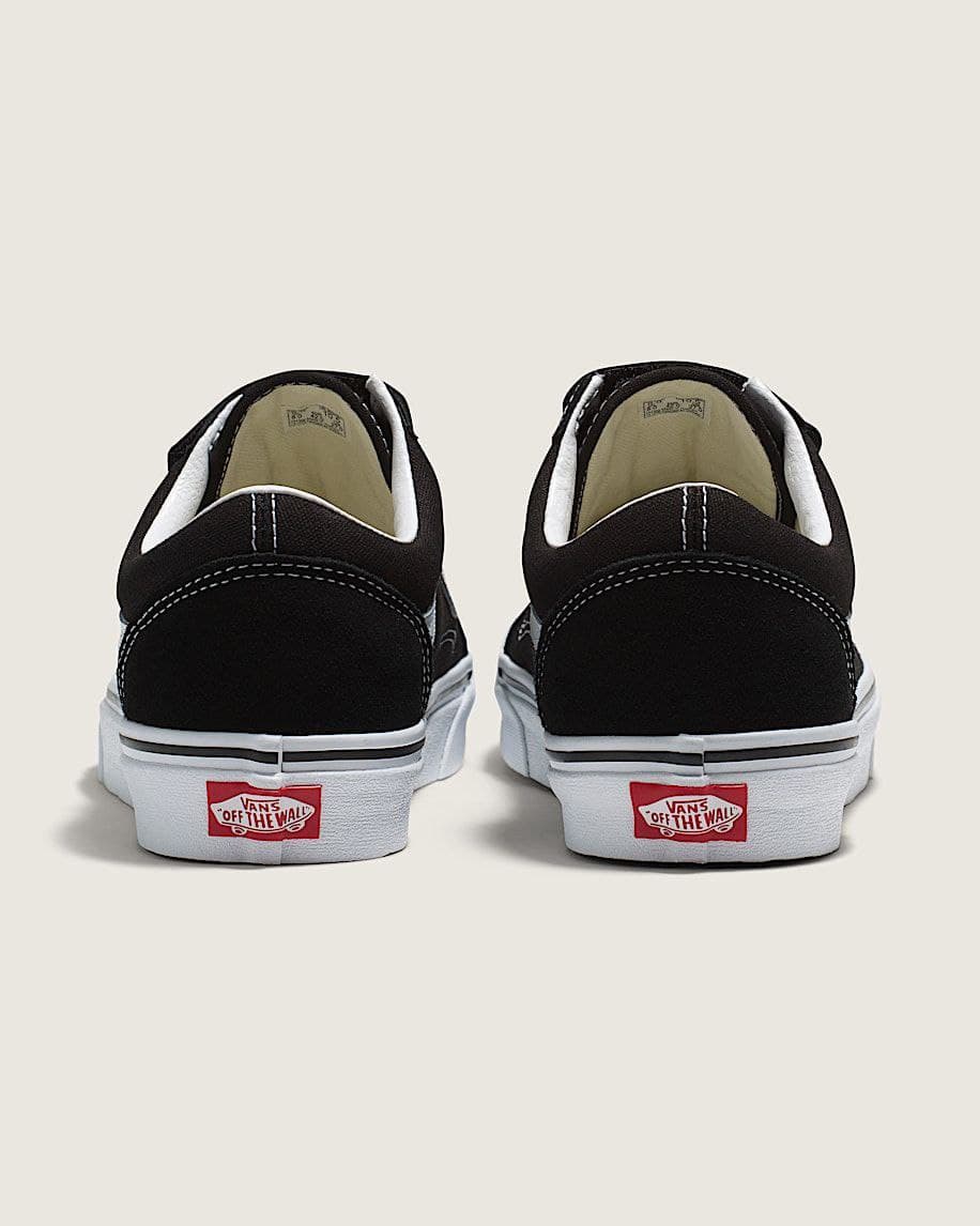 کفش ونس اولد اسکول مشکی ۳ چسبی Vans old school black 3 velcro — تصویر ۶