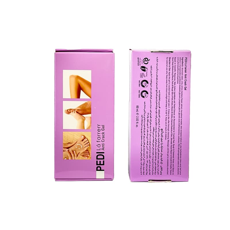 ژل لایه بردار ضد ترک پا زبری زانو و آرنج لافارر 60ml — تصویر ۲