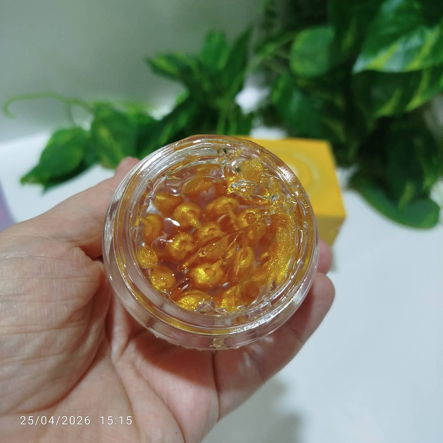 کرم کپسولی طلا و کلاژن استلین ضد چروک — تصویر ۳