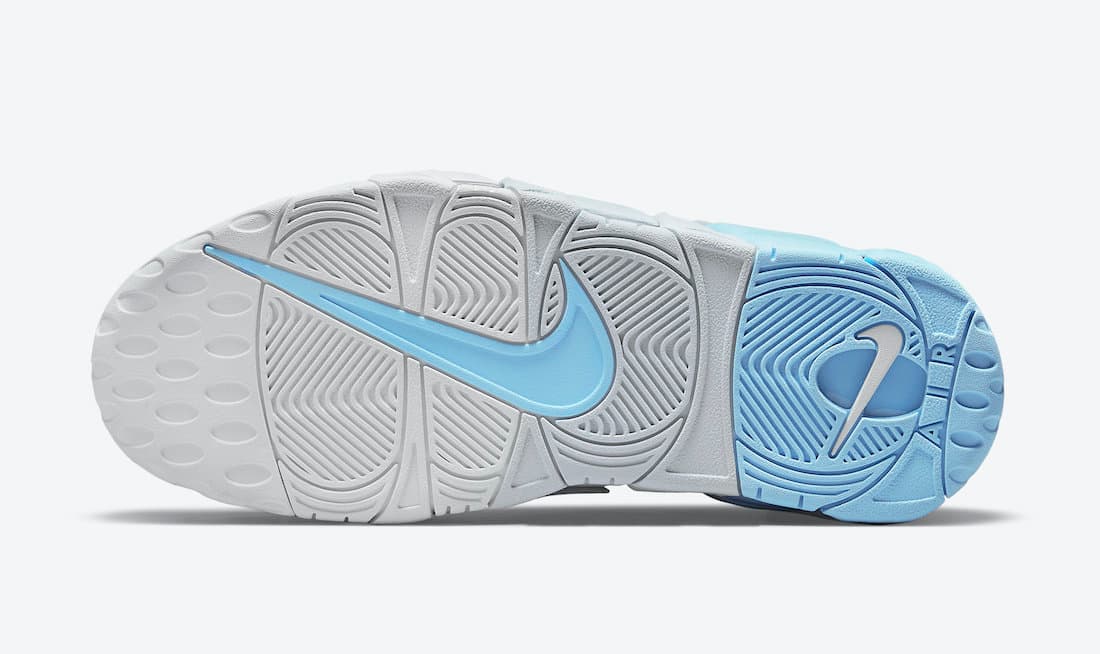 نایک ایرمورآپتمپو بلو اسکای Nike Air More Uptempo Sky Blue — تصویر ۶