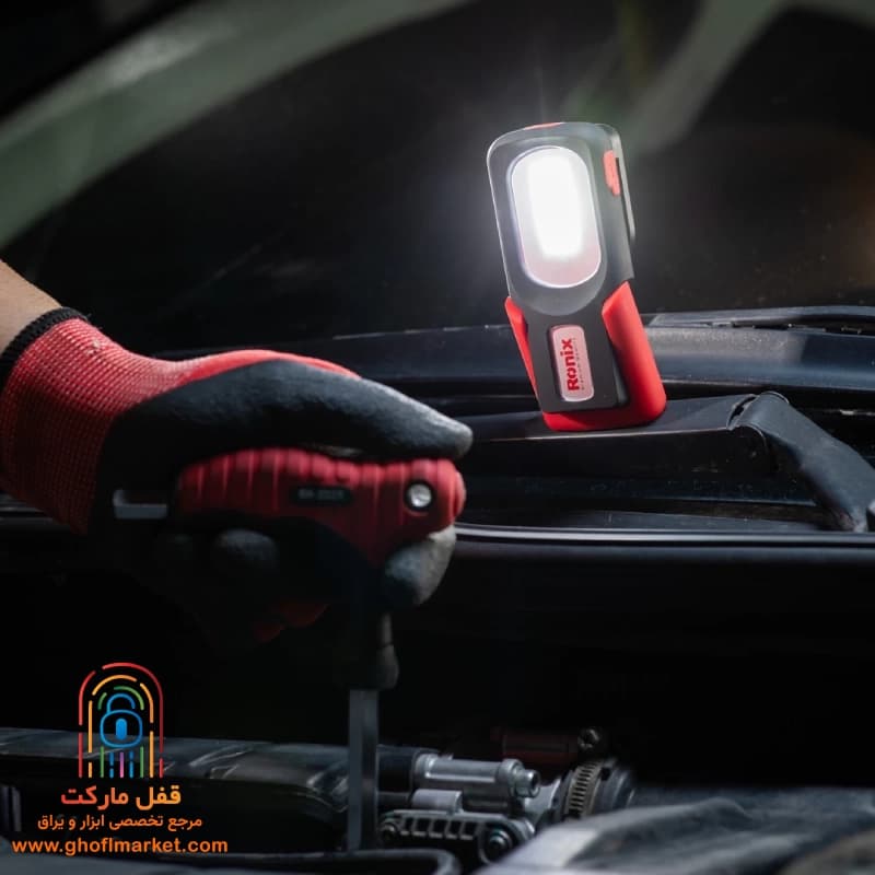 نورافکن جیبی پایه دار رونیکس مدل RH-4224 — تصویر ۶