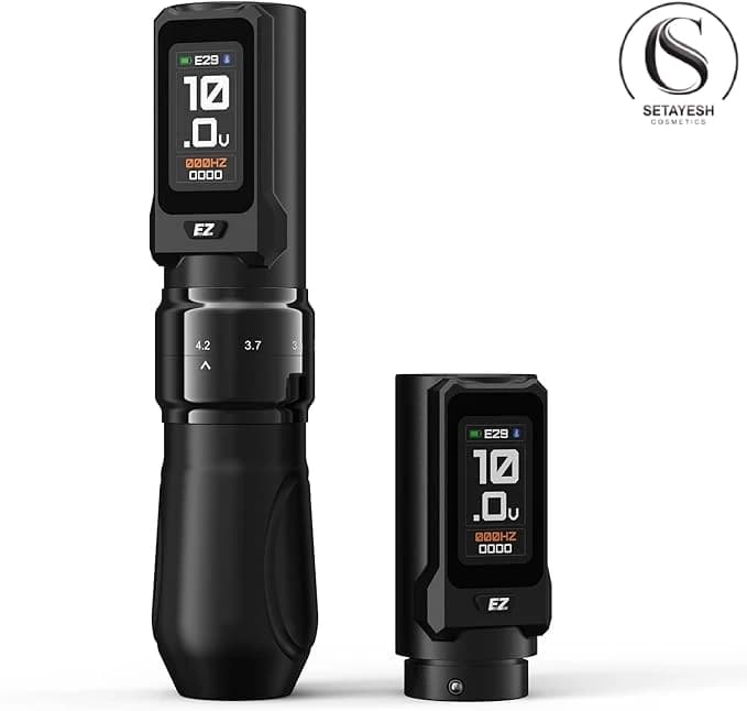 دستگاه تتو پن P3 PRO TOUCH دو باطری