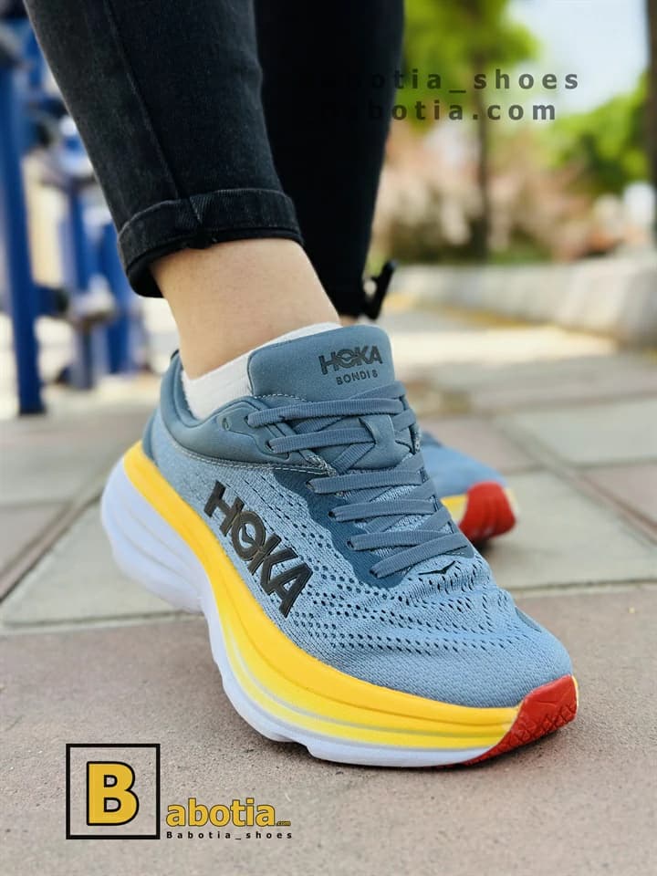 کتونی هوکا باند 8 طوسی — تصویر ۸