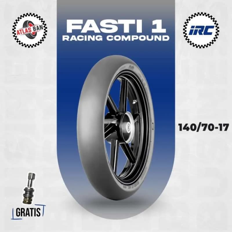 لاستیک IRC 140/70/17 / مدل اسلیک SOFTT FASTI / ساخت اندونزی اصل