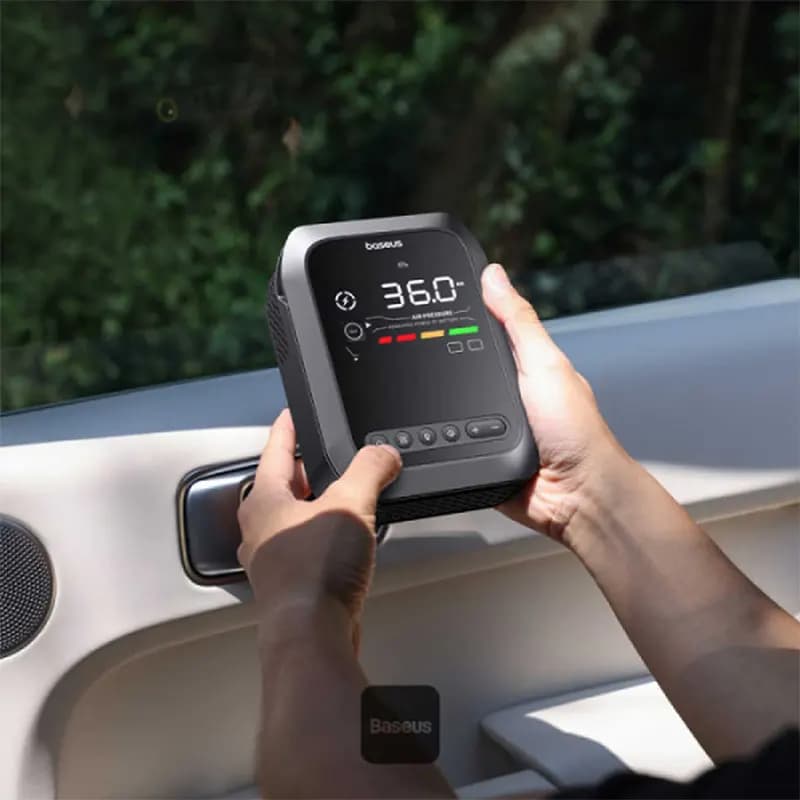 جامپ استارتر،پمپ باد، پاوربانک باسئوس مدلBaseus Super Energy BS-CH014 — تصویر ۳