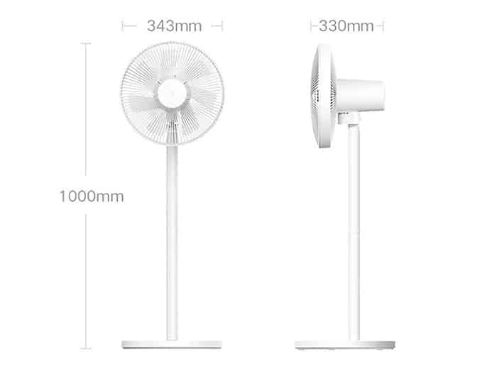 پنکه ایستاده برقی هوشمند شیائومی Xiaomi Mijia Floor Fan JLLDS01DM — تصویر ۹
