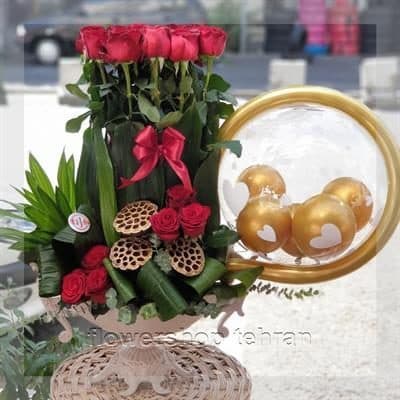 گل آنلاین تهران با گلهای تازه و دیزاین حرفهای