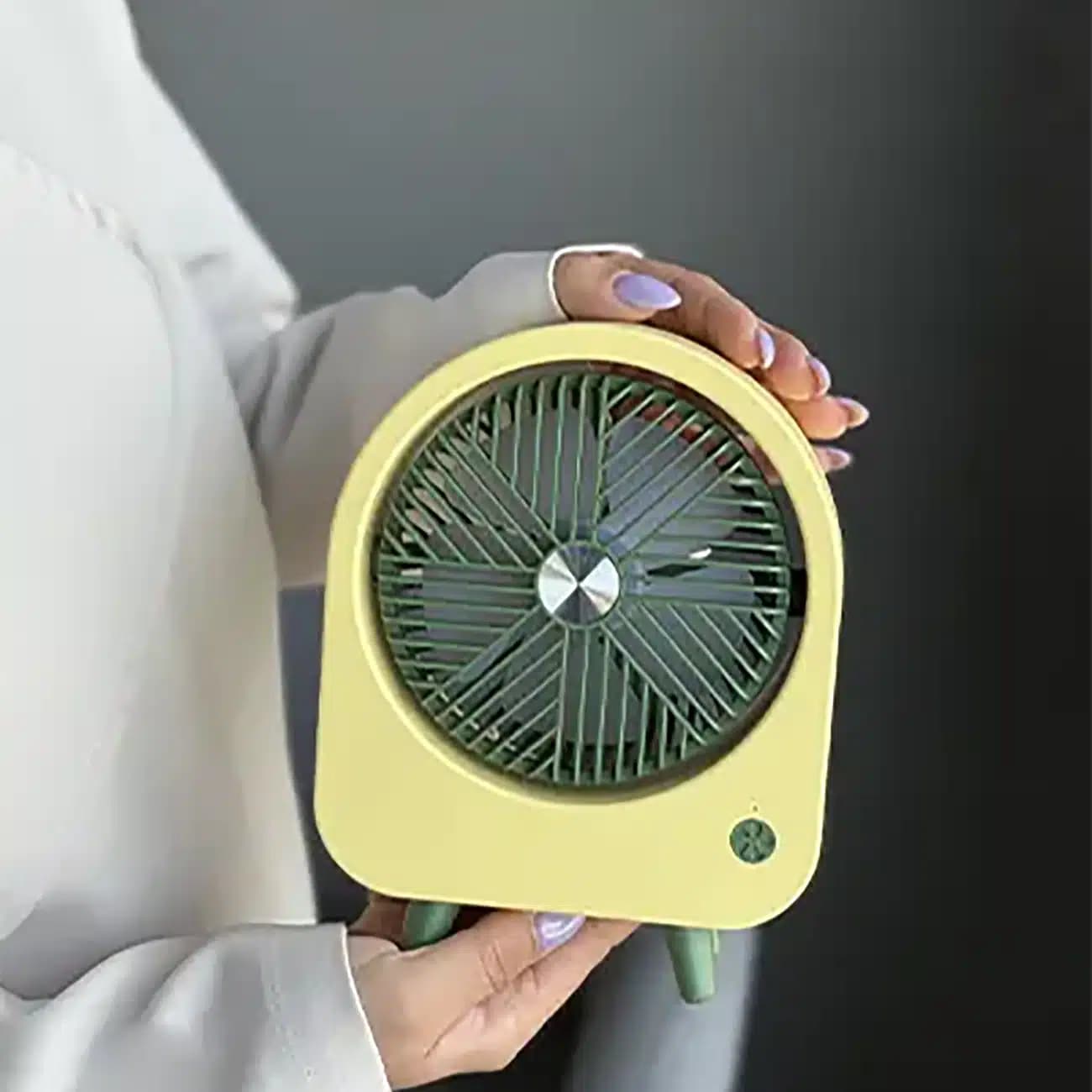 پنکه شارژی رومیزی دیاندی DIANDI مدل DD8030 با قابلیت چرخش — تصویر ۸