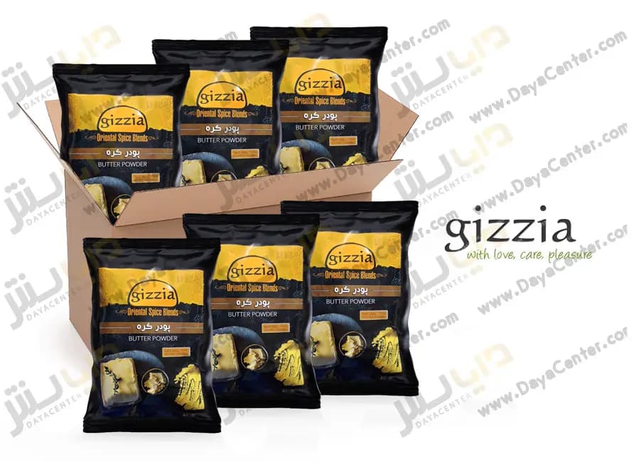 پودر کره گیزیا کارتن 25 عددی