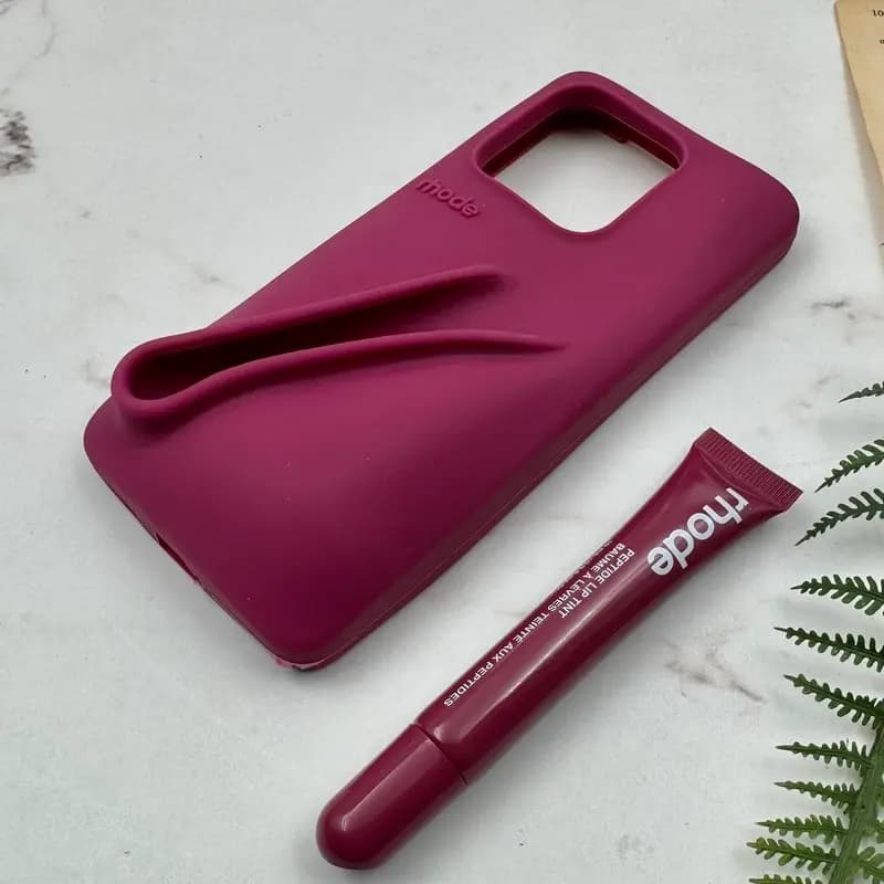 قاب سیلیکونی اورجینال Rhode با لیپ گلاس شیائومی Poco X3 / Poco X3 NFC / Poco X3 Pro — تصویر ۲