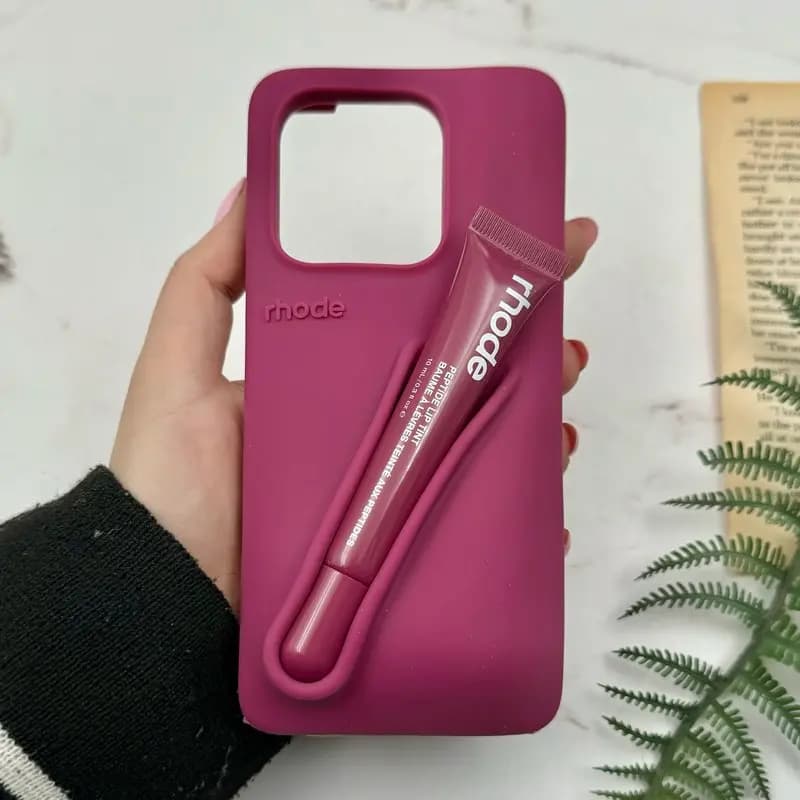 قاب سیلیکونی اورجینال Rhode با لیپ گلاس شیائومی Poco X3 / Poco X3 NFC / Poco X3 Pro — تصویر ۳