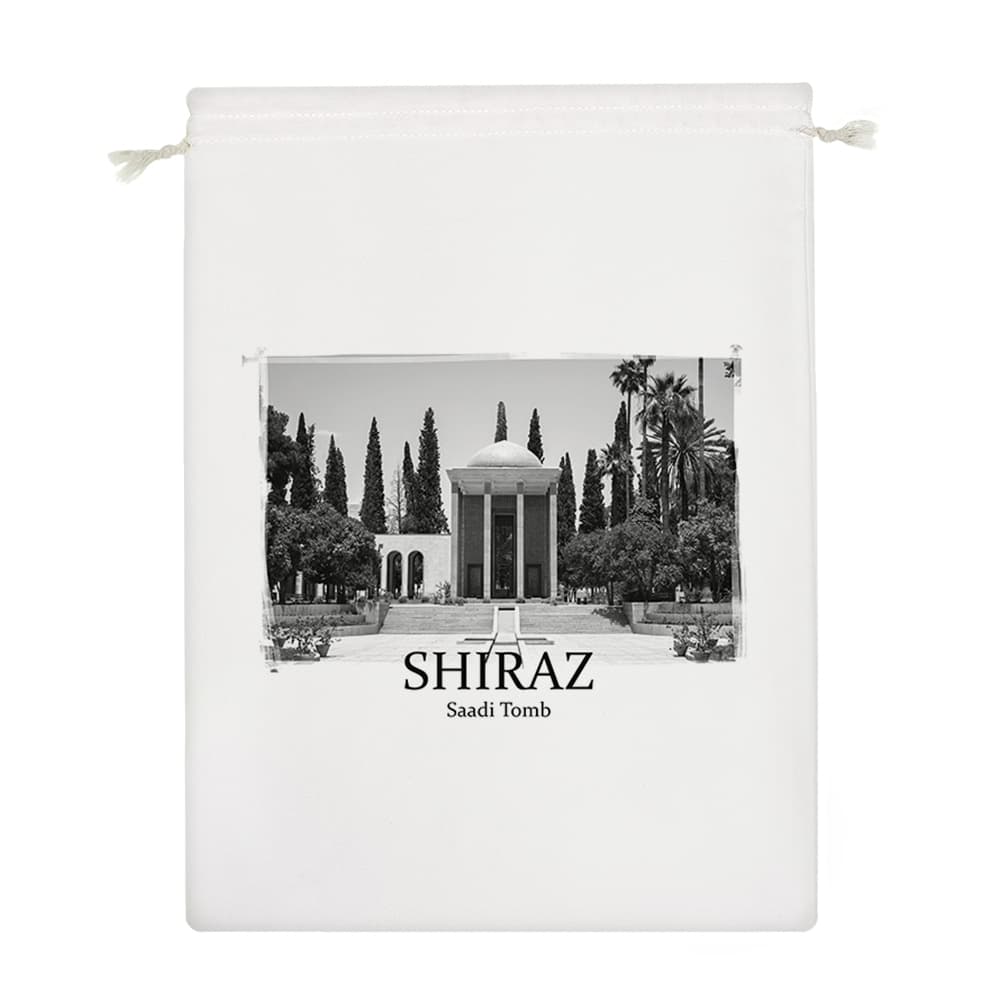 کیسه نظم دهنده آرامگاه سعدی شیراز — تصویر ۴