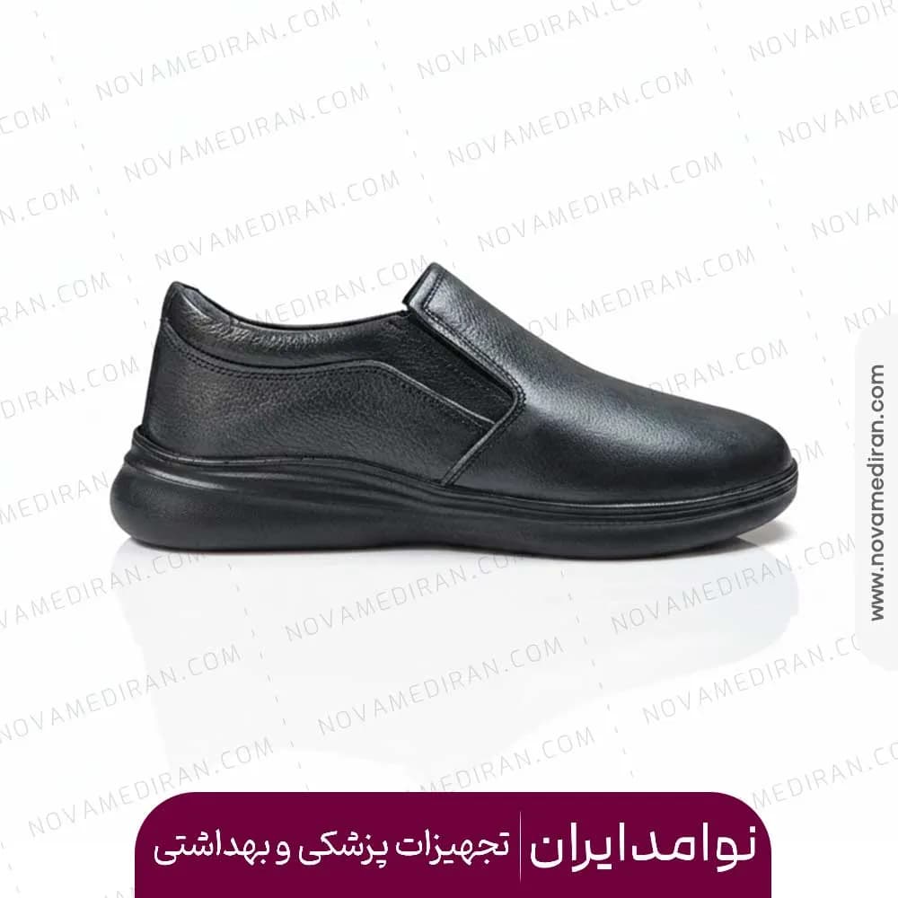 کفش مردانه پاتکان مد AlEXIA مشکی کشی فلوتر