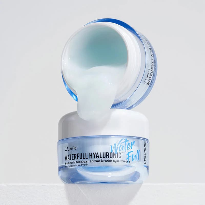 کرم آبرسان هیالورونیک اسید جومیسو مدل Waterfull Hyaluronic حجم 50 میل (کاسه ای) — تصویر ۴