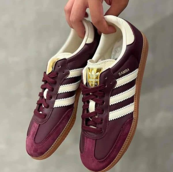 آدیداس سامبا اوجی زرشکی adidas samba og — تصویر ۵