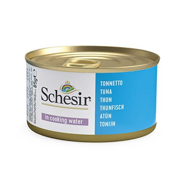 کنسرو گربه با طعم ماهی تن شسیر (Schesir Tuna) وزن 85 گرم — تصویر ۳