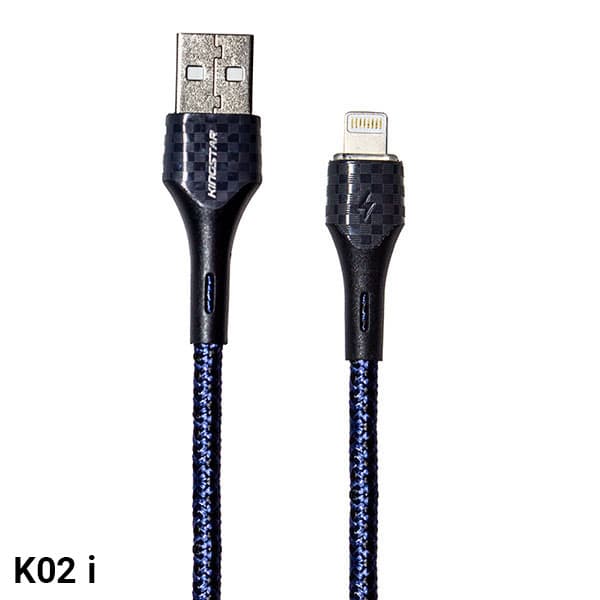 کابل شارژ 1 متری Lightning کینگ استار K02 i
