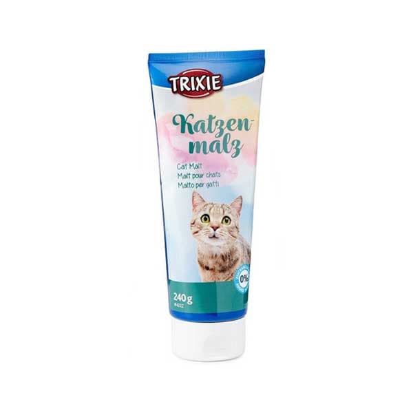 خمیر مالت گربه آنتی هربال تریکسی (Trixie Anti-Hairball Malt Paste) وزن 240 گرم — تصویر ۲