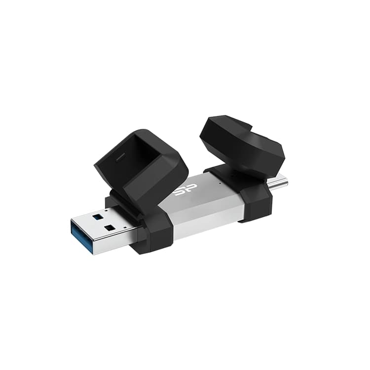 فلش 64 گیگ Silicon Power Mobile USB 3.2 OTG مدل C51 — تصویر ۳