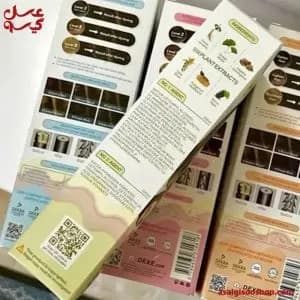 شامپو رنگ گیاهی دکسی رنگ قهوهای تیره| Dexy Herbal Hair Color Shampoo Dark Brown| کد 2794 — تصویر ۲
