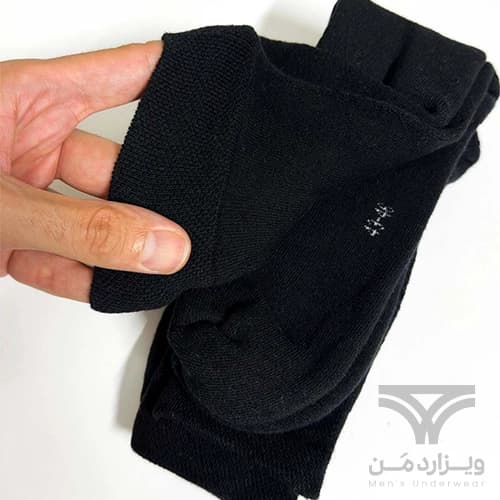 پک 2 تایی جوراب مردانه زمستانی ضخیم اورجینال لیورجی Livergy آلمان وارداتی مشکی — تصویر ۲