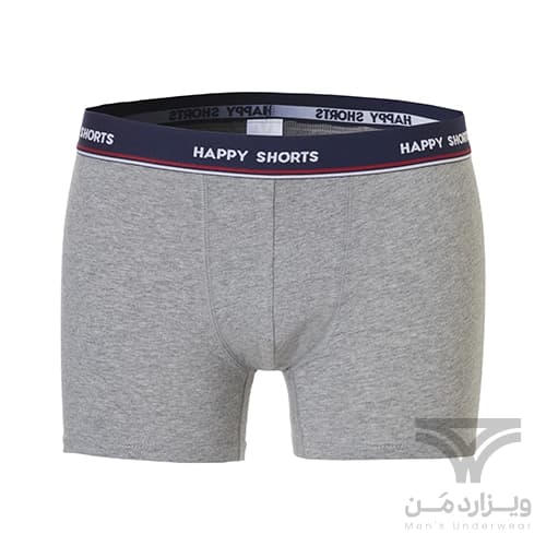 پک 2 تایی شورت مردانه پادار اورجینال هپی شورتس Happy Shorts آلمان وارداتی طرح گوزن و کاج کریسمس — تصویر ۳