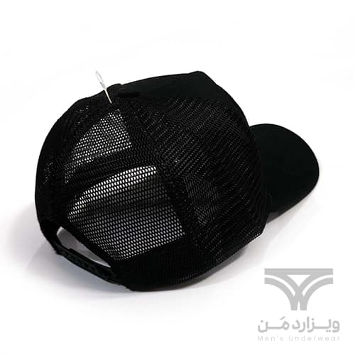 کلاه کپ (لبه دار) جان هتر John Hatter & CO مدل The Queen مشکی پشت توری — تصویر ۶