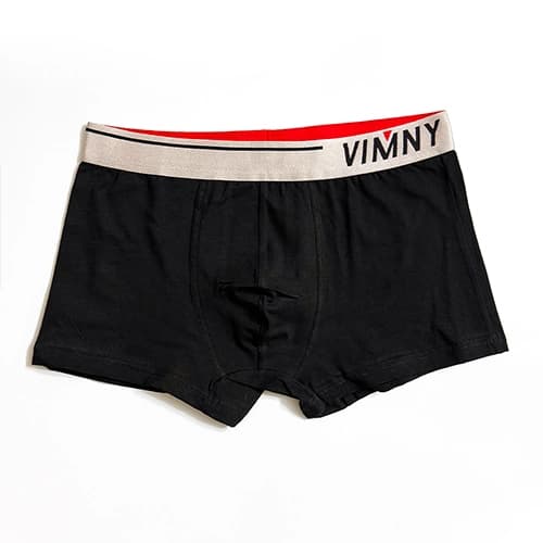 شورت مردانه باکسر بریف وارداتی Vimny کش پهن لیزری براق تمام نخ رنگبندی — تصویر ۲