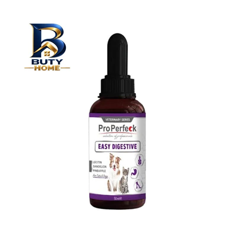 قطره مکمل سگ و گربه پروپرفک مدل Easy Digestive تقویت گوارشی حجم 50 میلی لیتر