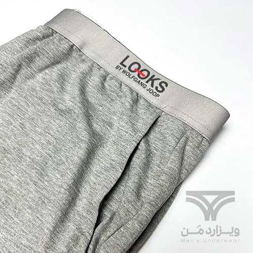 لگینگ مردانه کش پهن شلوار راحتی بیس لایر لوکس LOOKS آلمان طوسی — تصویر ۵