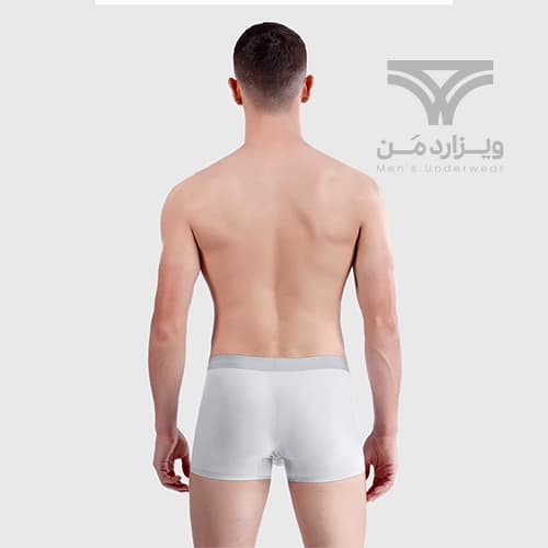 شورت مردانه ابریشمی یخی Ice Silk پادار وارداتی نیمه شفاف آنتی باکتریال — تصویر ۸