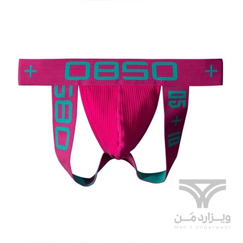 شورت مردانه Jockstrap اورجینال برند 0850 (BS) – ORLVS فانتزی پشت باز 2 بند رنگبندی جدید — تصویر ۳