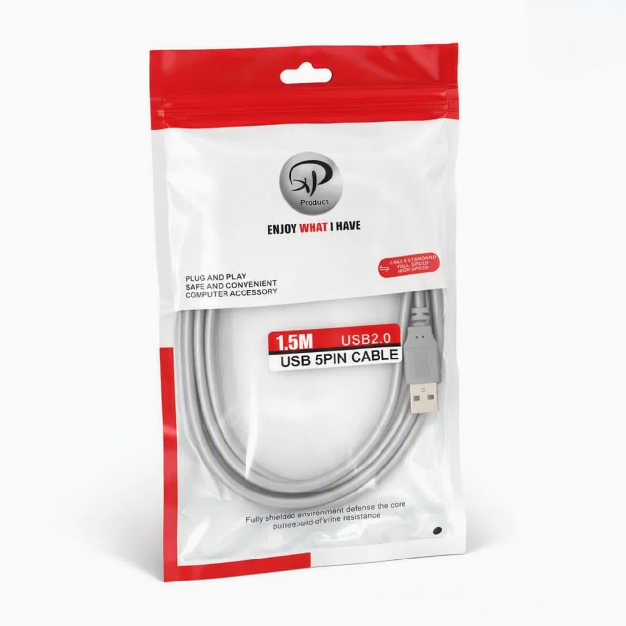 کابل USB 5PIN مدل SK Product طول ۱.۵ متر