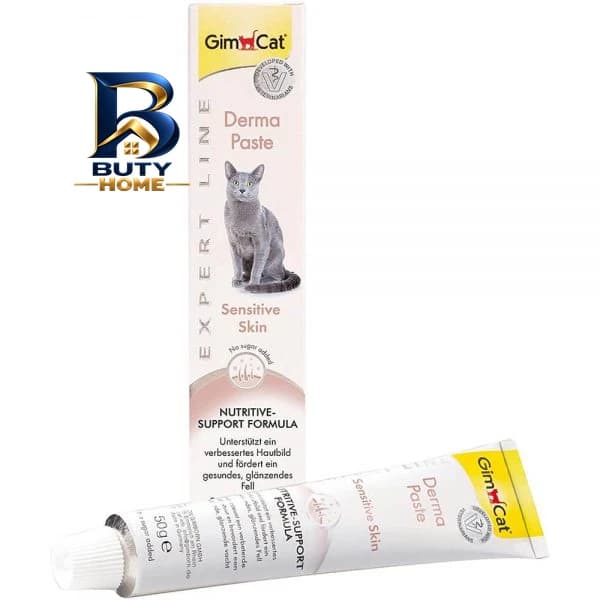 خمیر مالت گربه جیم کت مدل Derma Paste تقویت مو و پوست وزن ۵۰ گرم — تصویر ۱۲