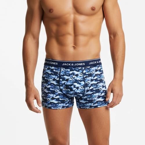 پک 3 تایی شورت مردانه باکسر بریف جک اند جونز JACK & JONES اورجینال وارداتی – طرح چهار — تصویر ۲