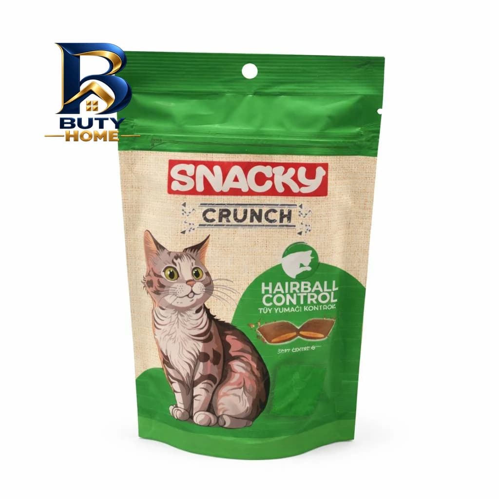 تشویقی گربه اسنکی مدل Crunch با طعم مرغ و ماهی وزن 240 گرم مجموعه 4 عددی — تصویر ۳