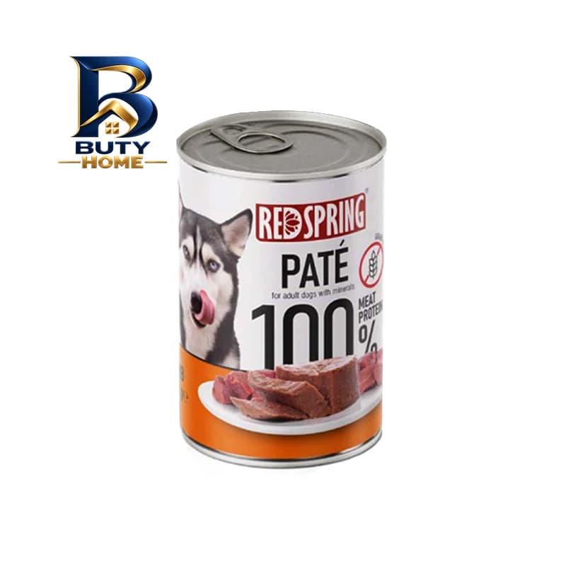 کنسرو غذای سگ رداسپرینگ مدل Pate Pack با طعم مرغ، بره، جگر و گوساله وزن ۲.۴ کیلوگرم بسته ۶ عددی — تصویر ۸