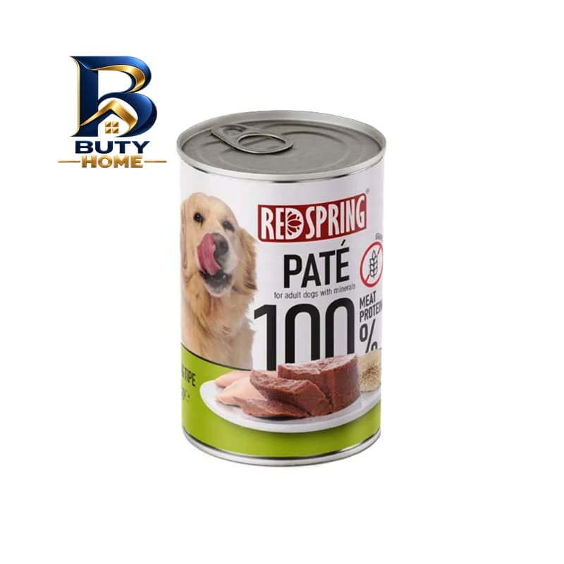 کنسرو غذای سگ رداسپرینگ مدل Pate Pack با طعم مرغ، بره، جگر و گوساله وزن ۲.۴ کیلوگرم بسته ۶ عددی — تصویر ۷