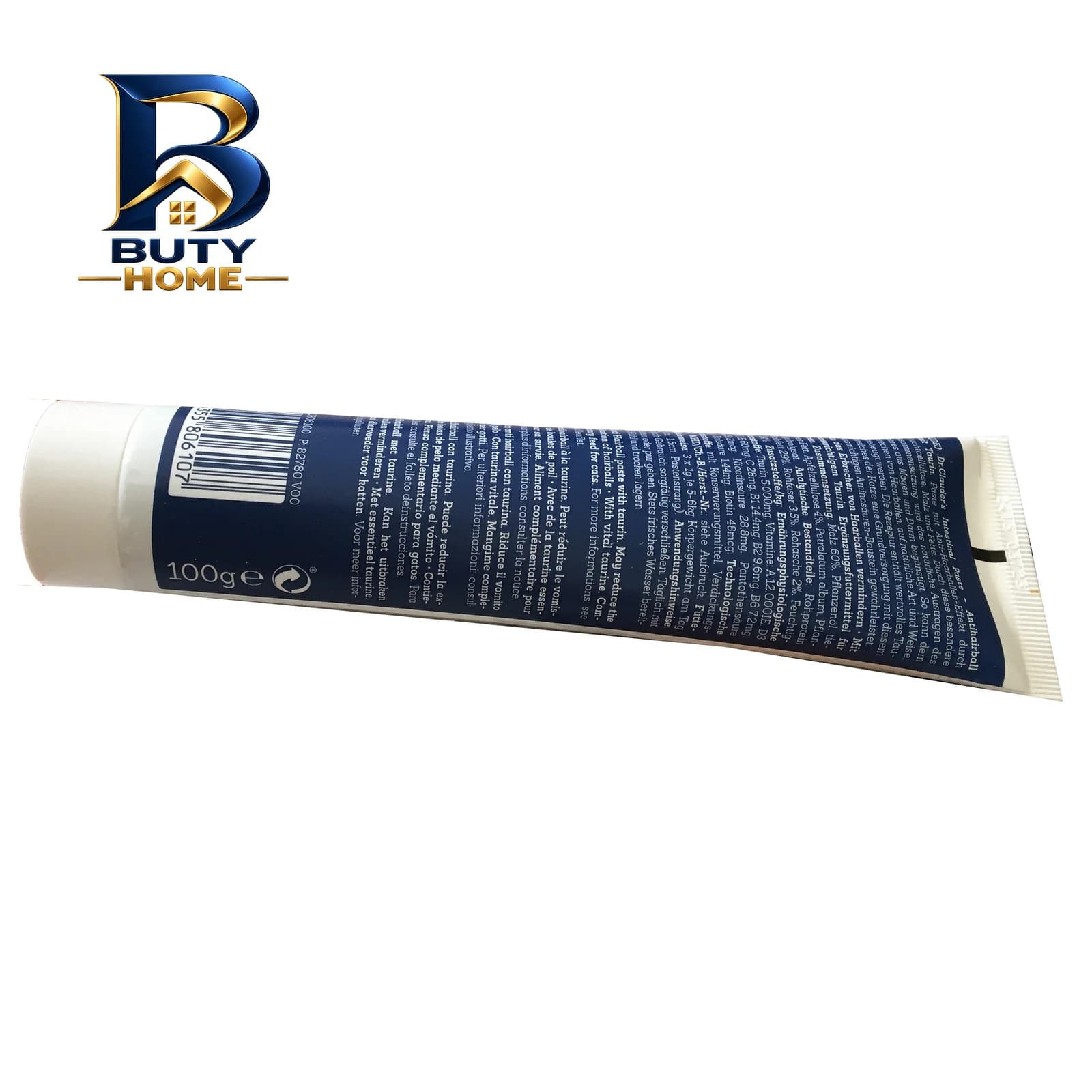 خمیر مالت گربه دکتر کلادرز مدل Anti Hairball +Taurin وزن 100 گرم — تصویر ۵