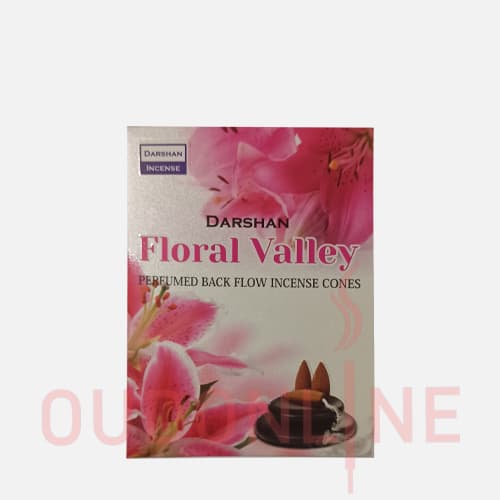 عود خوشبو کننده آبشاری دارشان Darshan مدل فلورال ولی ( دره گل) Floral valley